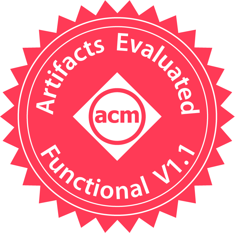 Artifacts Evaluated - Functional